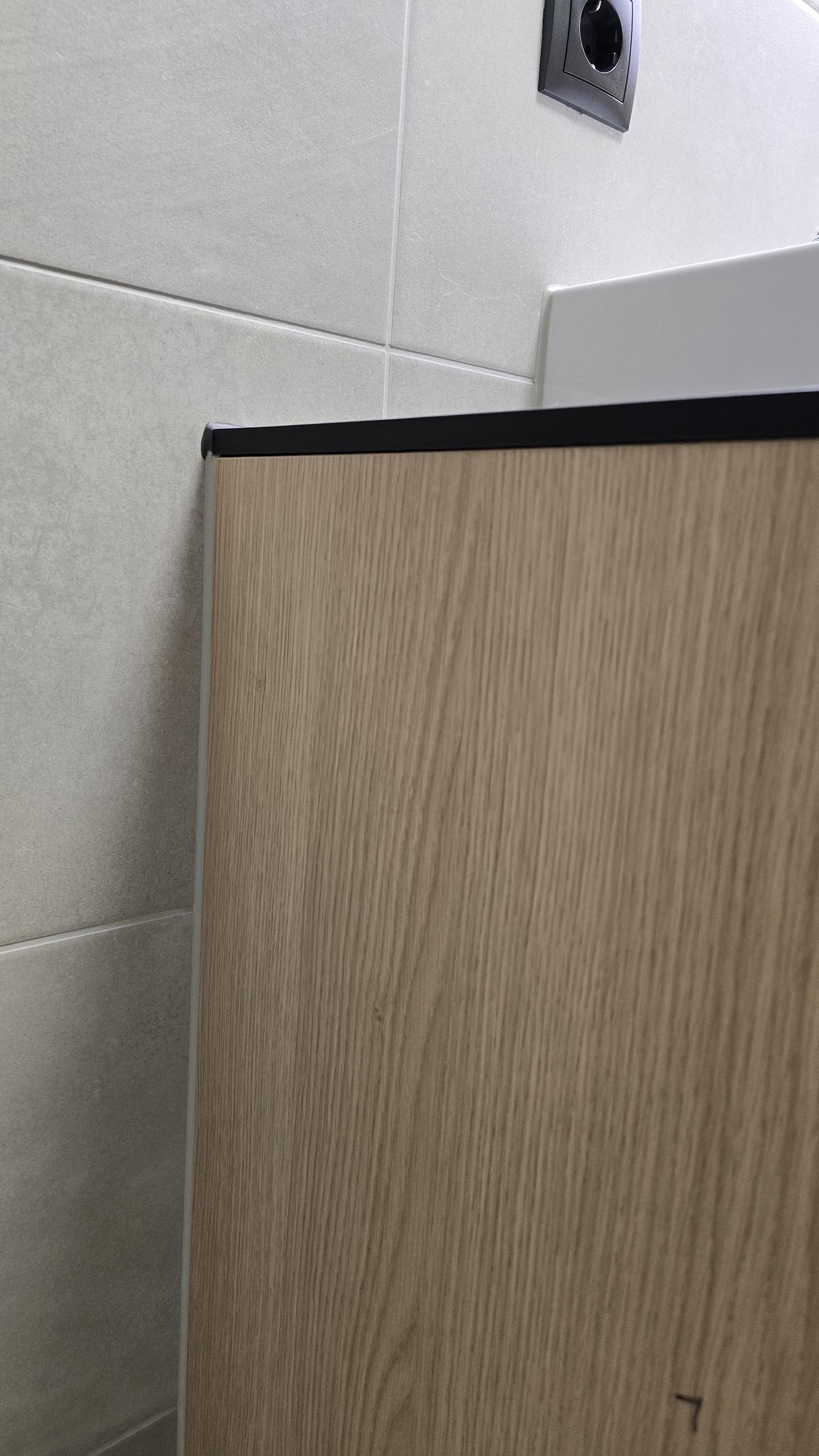 Badezimmer Lindberg Eiche, modern, schwebend