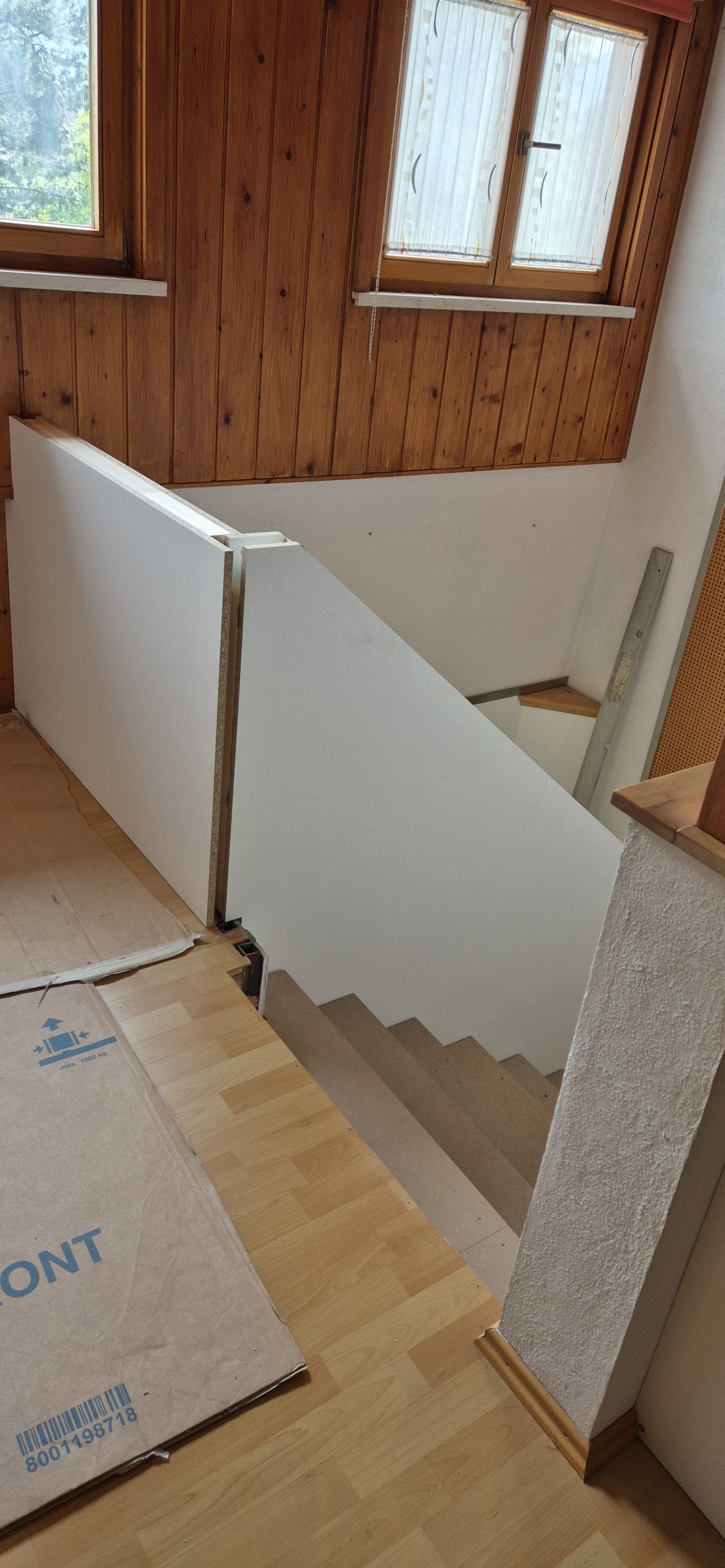 Bau einer Treppenrenovation