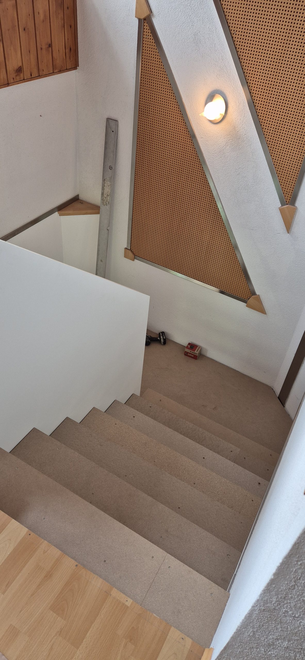 Bau einer Treppenrenovation