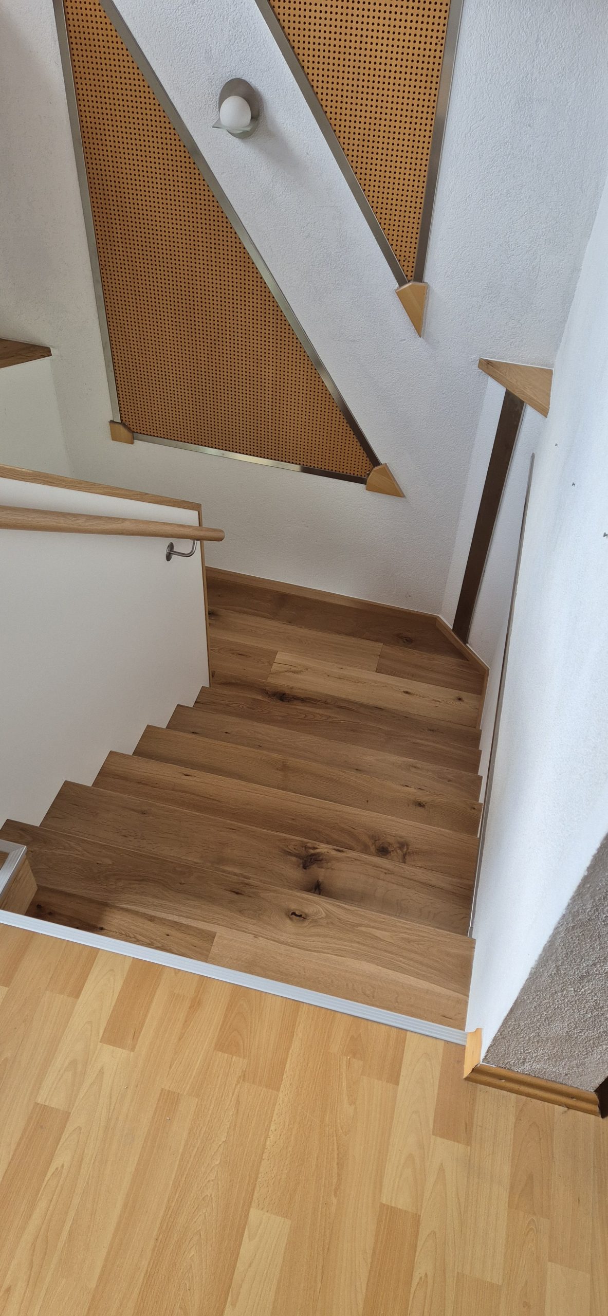 nachher Foto einer Treppenrenovation