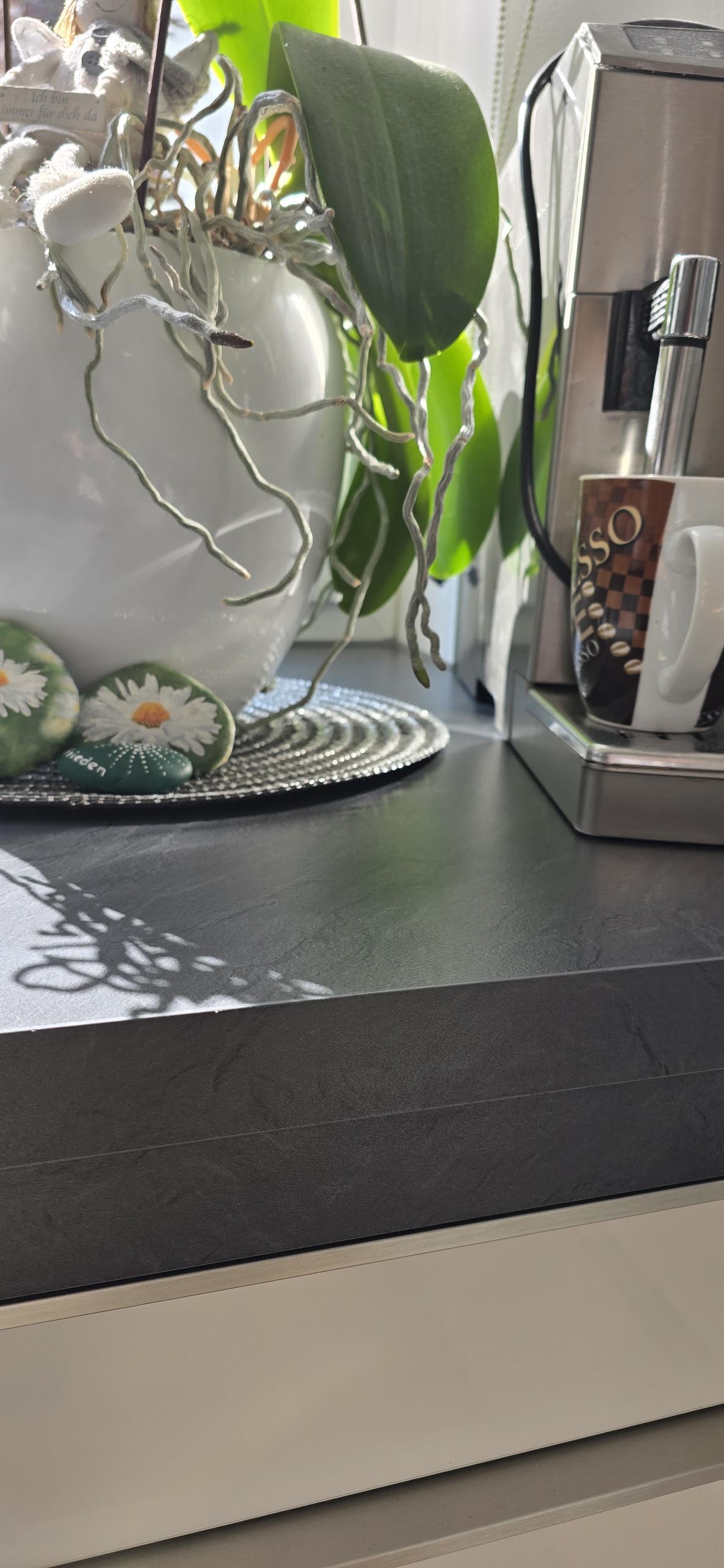 Arbeitsplatte Steinoptik