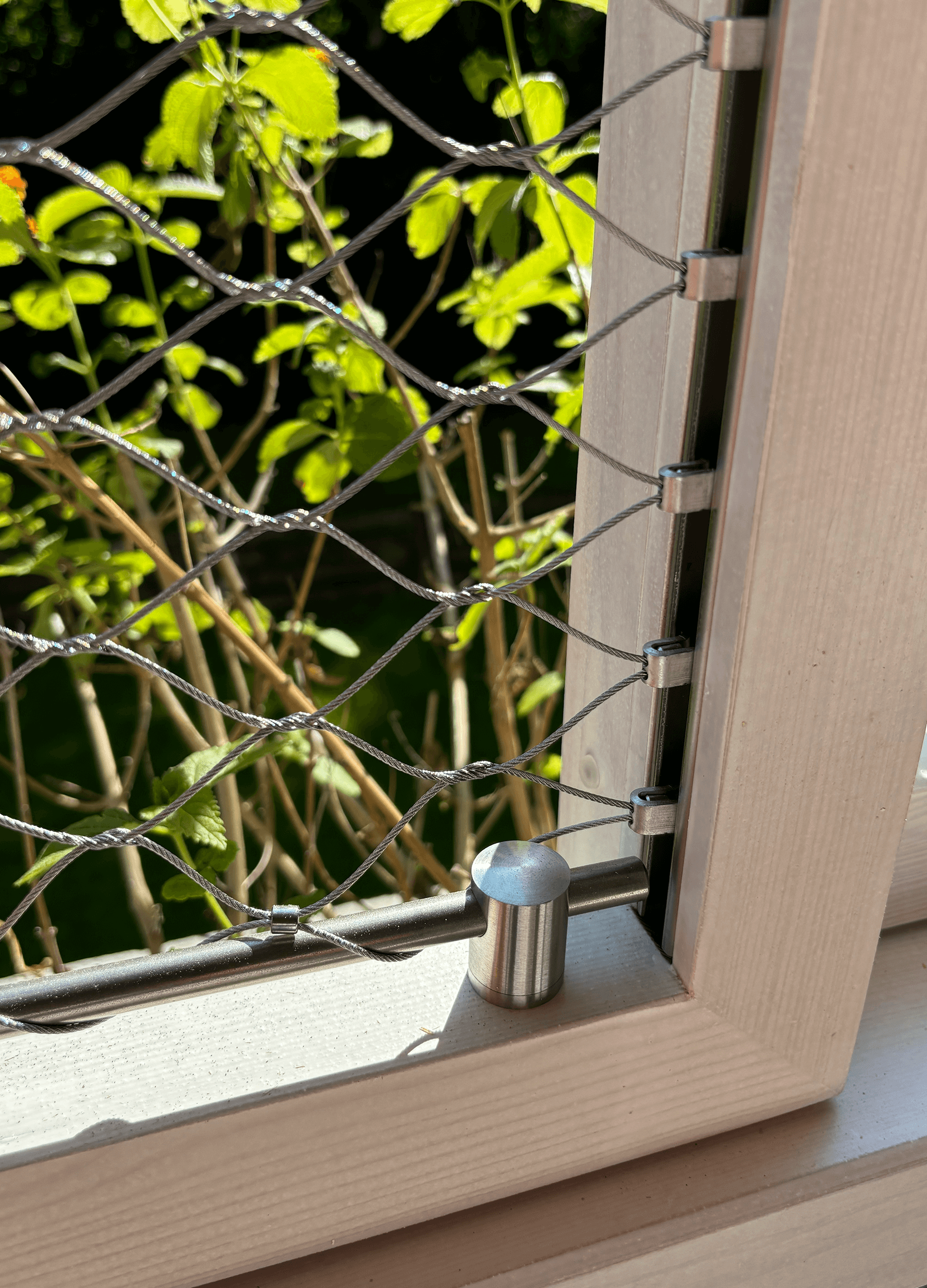 Balkonverbau Gitter
