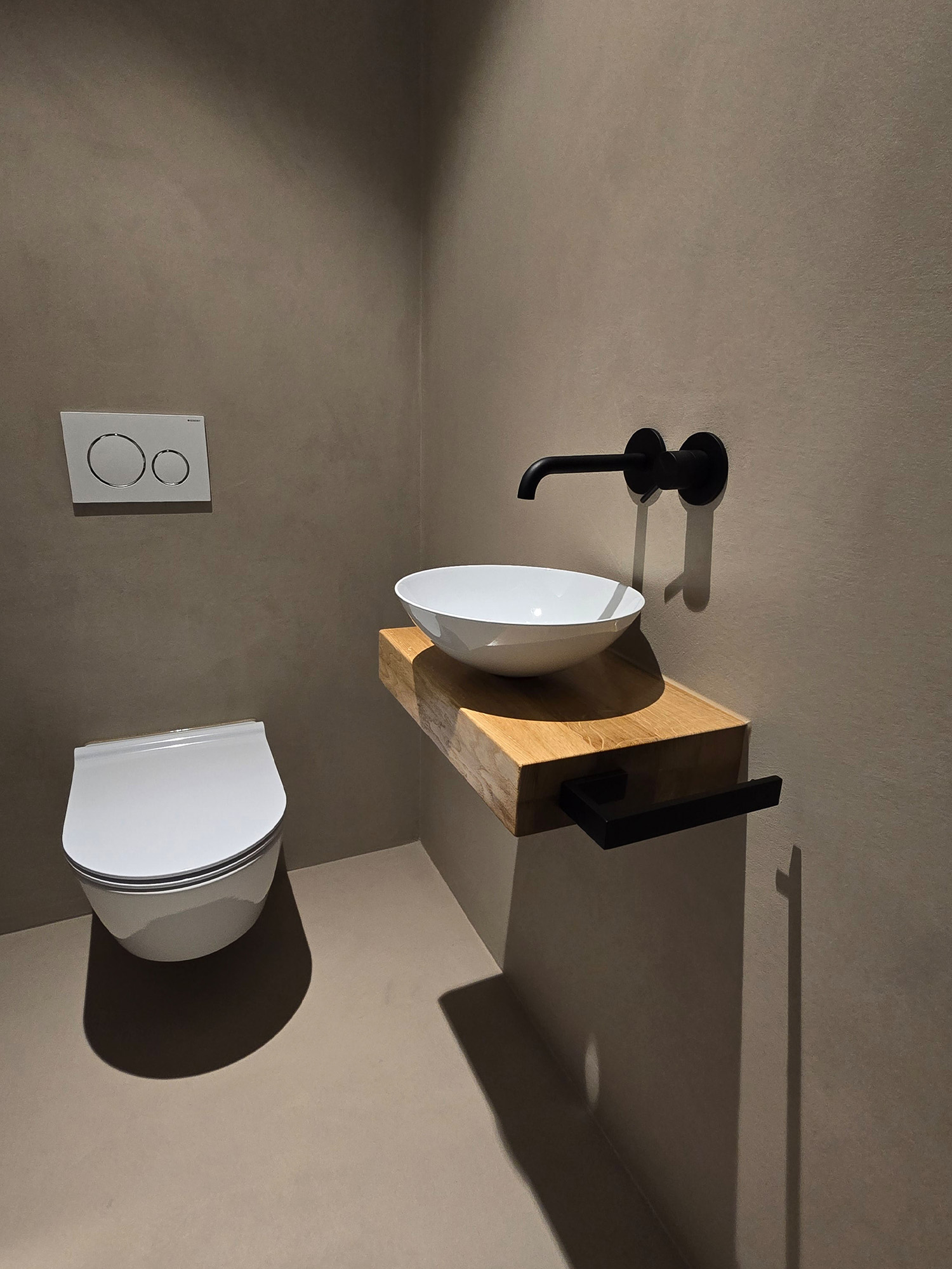 Minimalistisches Wc Design Waschtisch