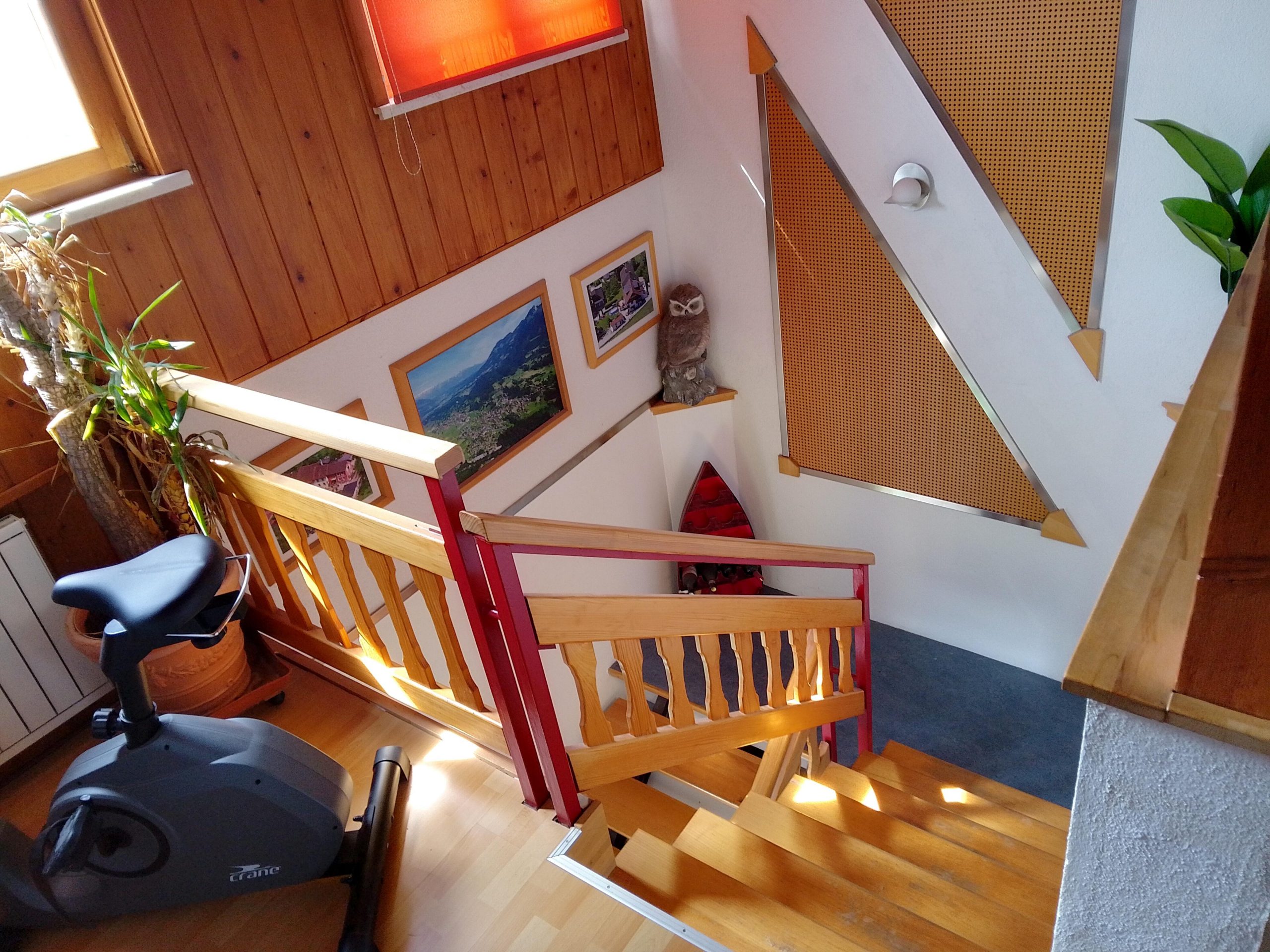 vorher Foto einer Treppenrenovation
