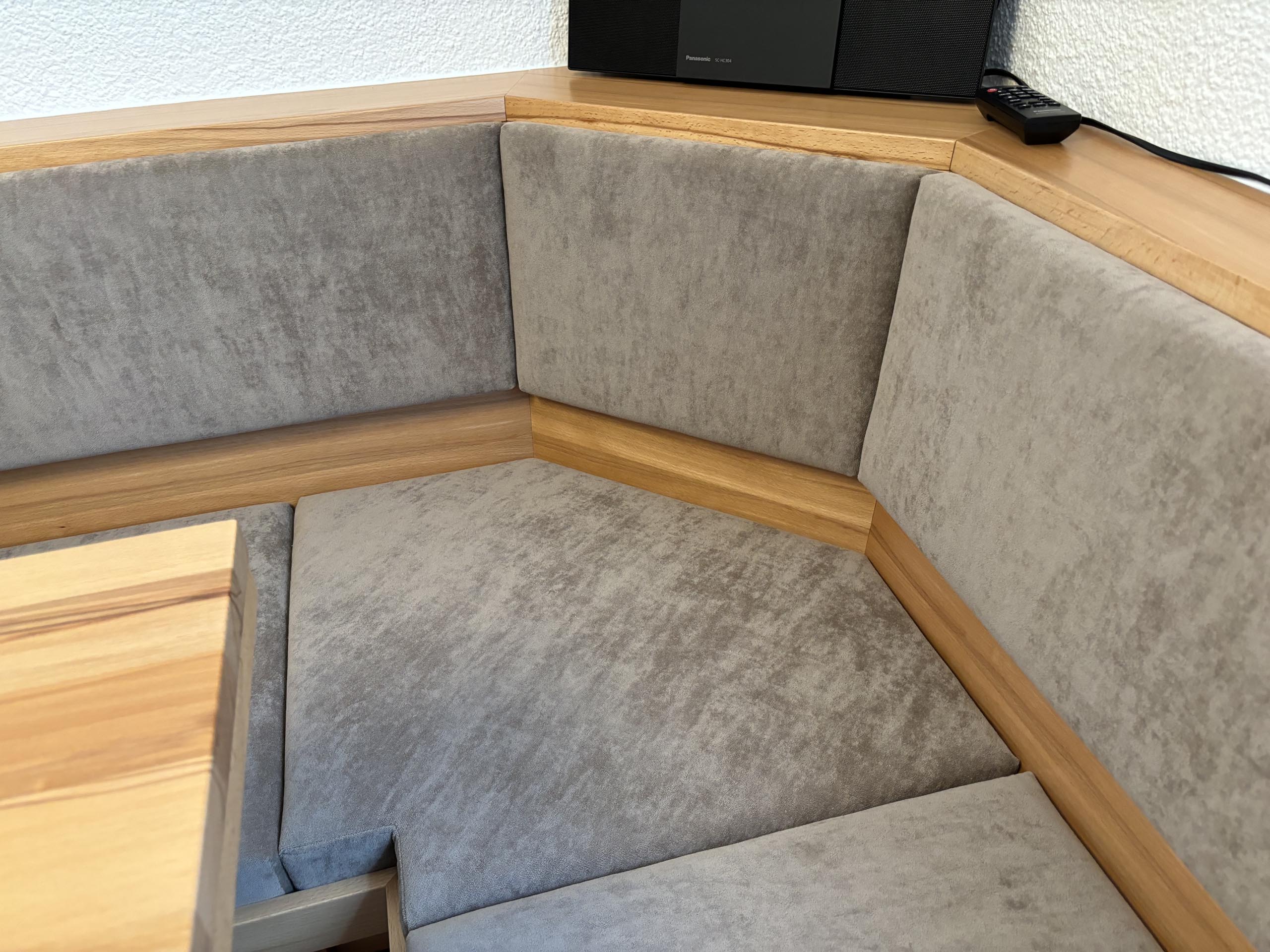 Eckbank eck mit polsterung