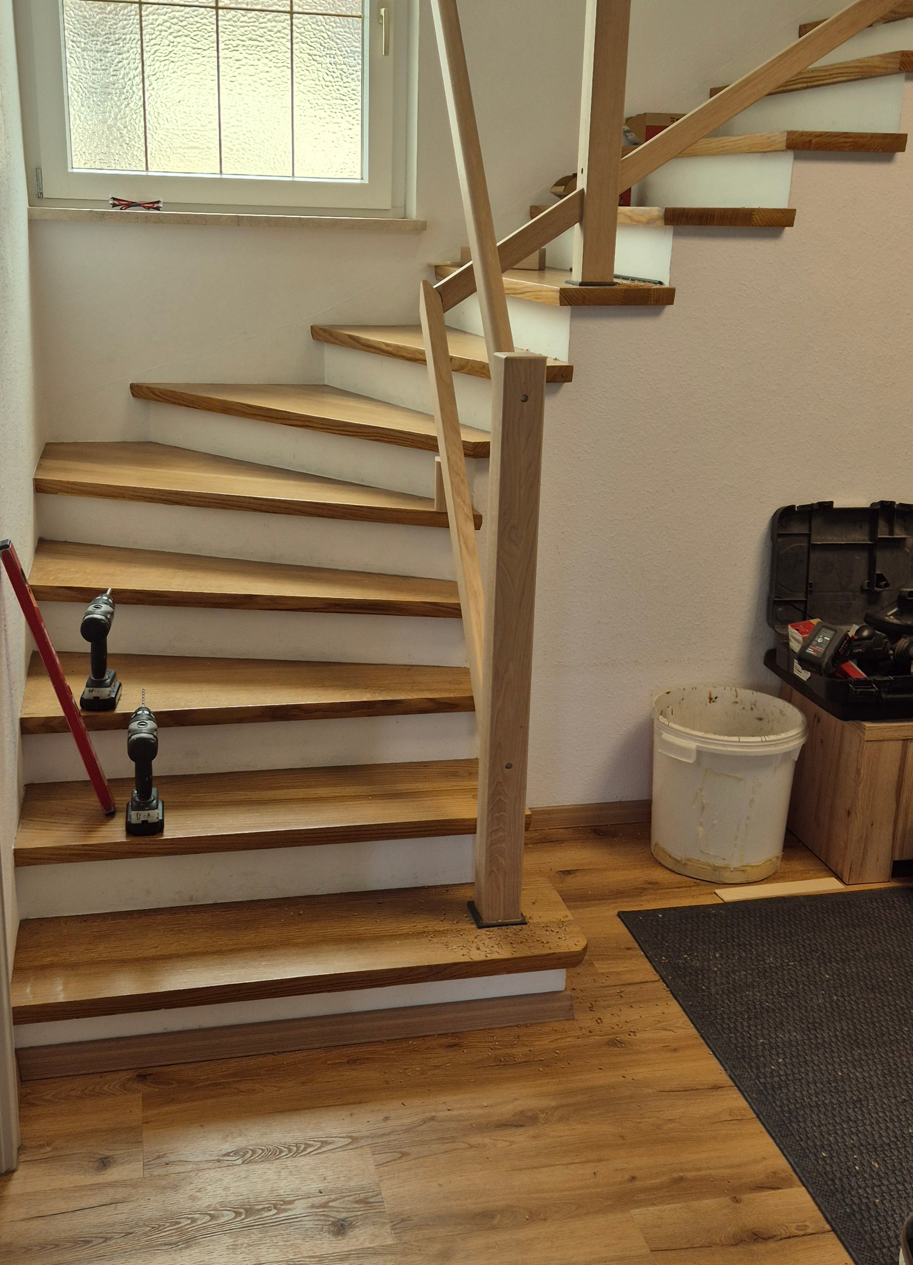 Treppen Gelaender in bau