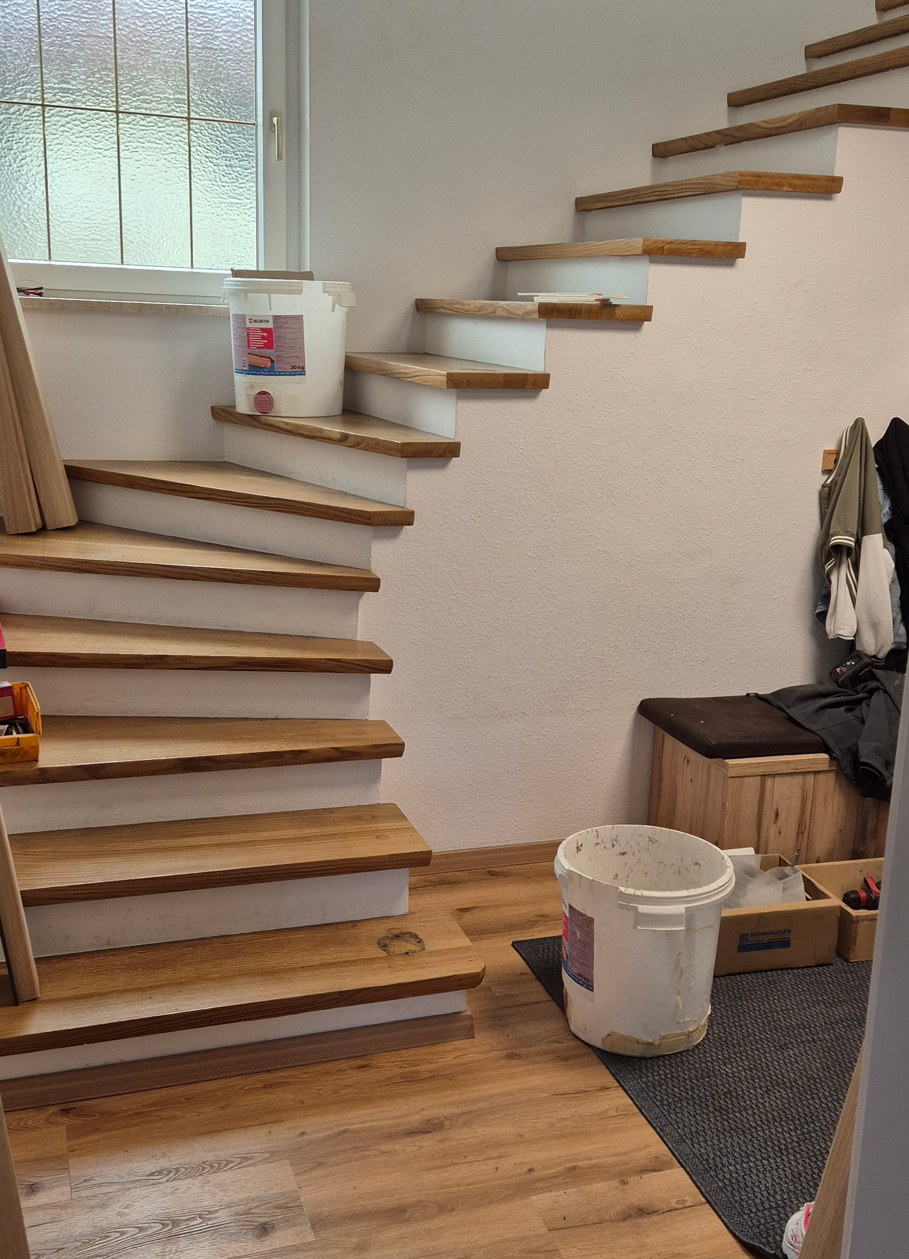 Treppe ohne Gelaender