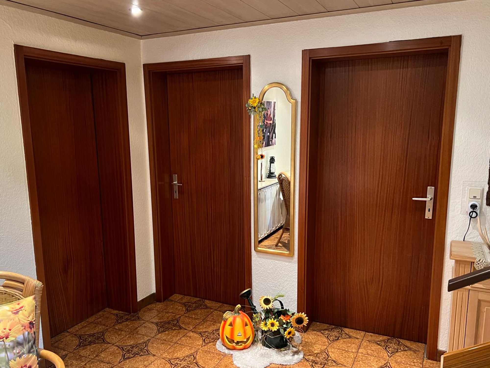 wohnungstüren alt - vorher