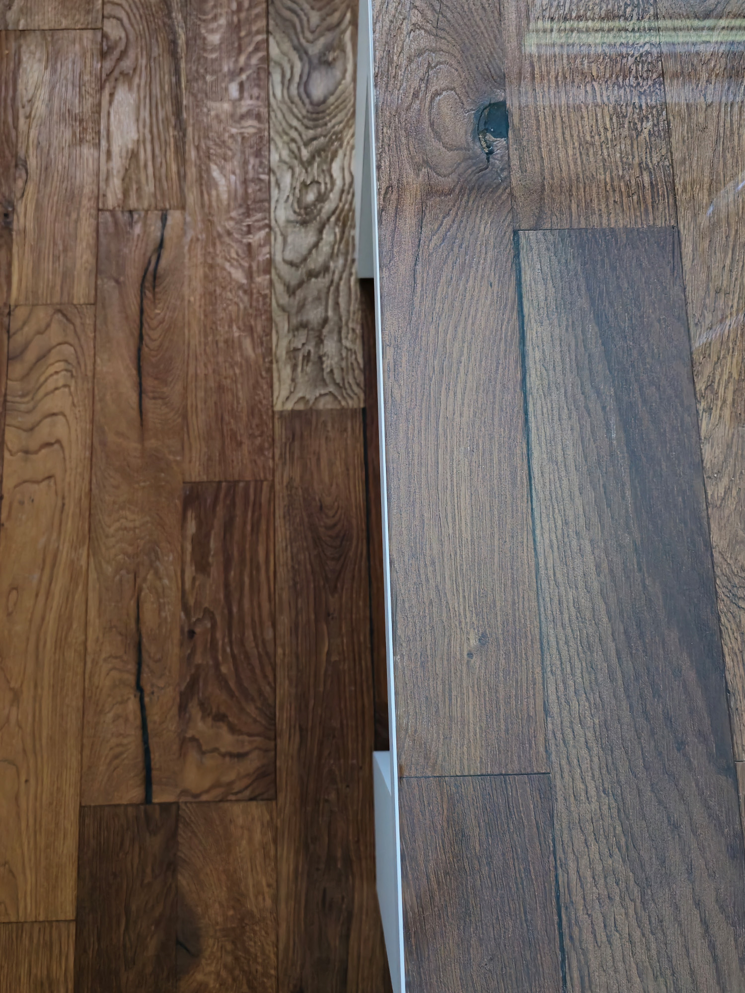 Wohnzimmer boden gleiches holz wie Tisch