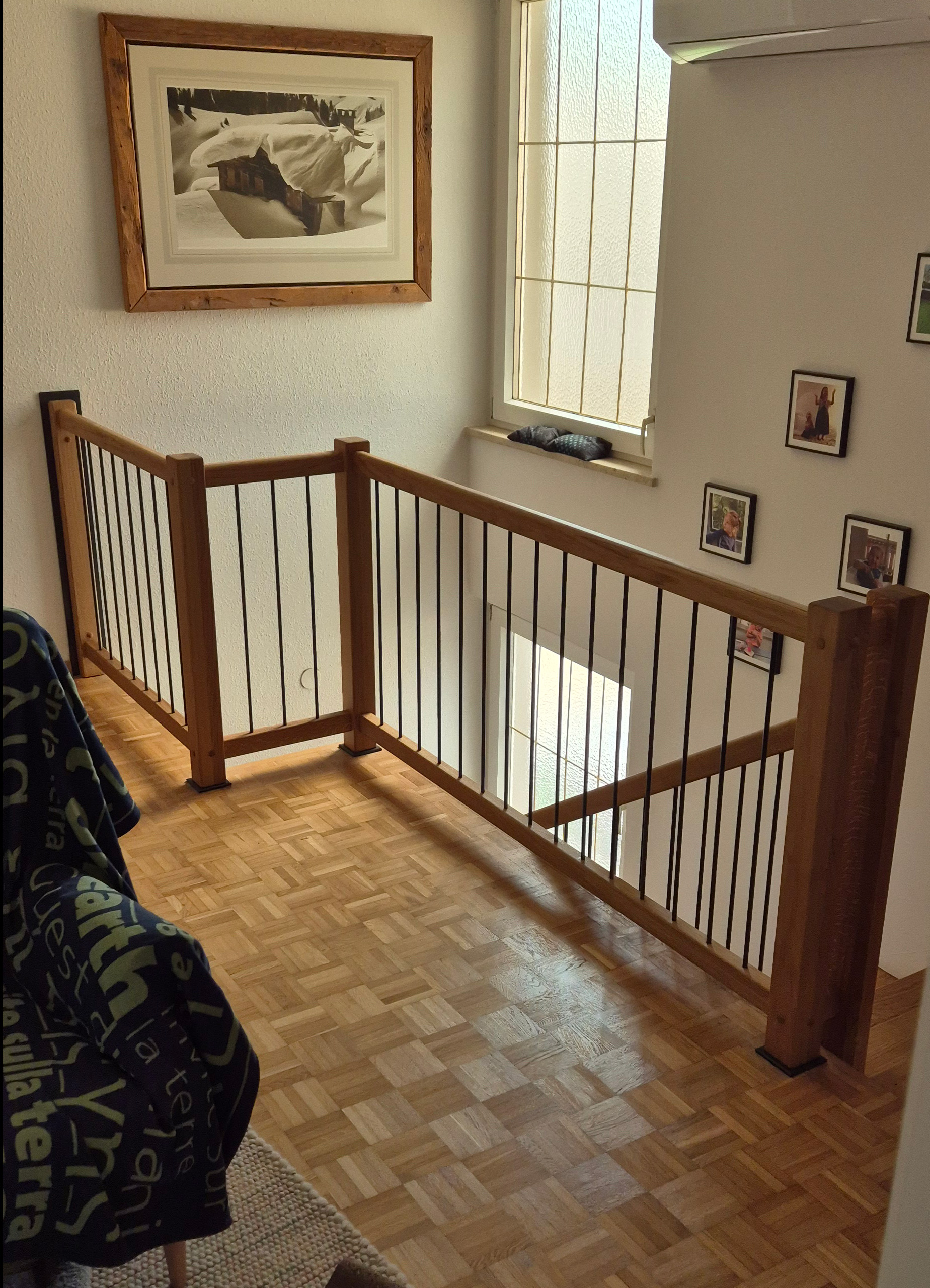 neues holz gelaender