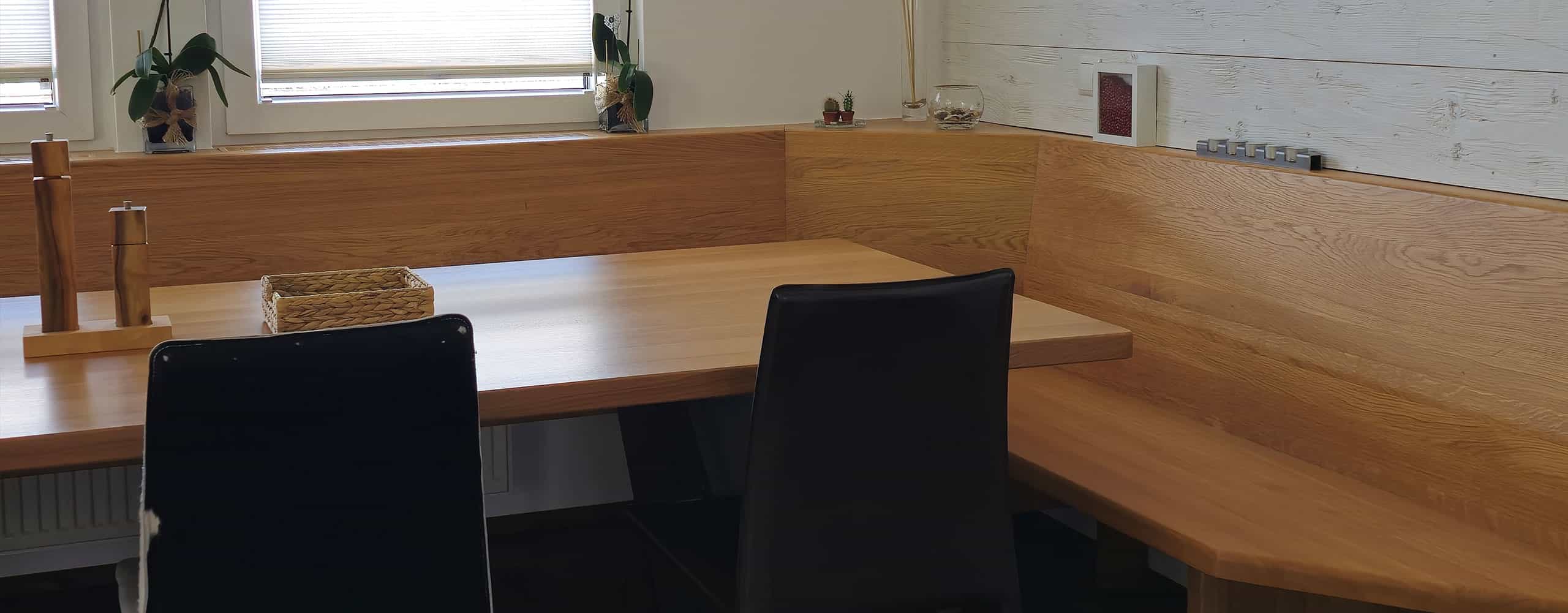 Projekt Eckbank und Tisch